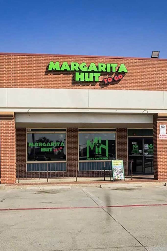 Margarita Hut North Richland Hills TX frozen margaritas bar